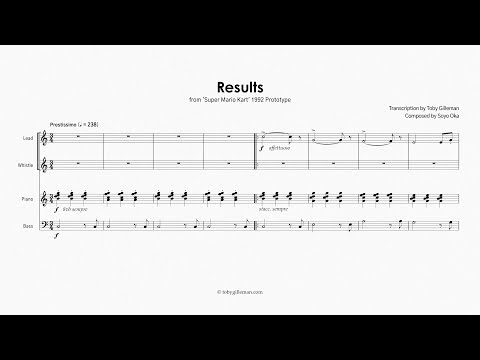 Results - Soyo Oka (Super Mario Kart Prototype)