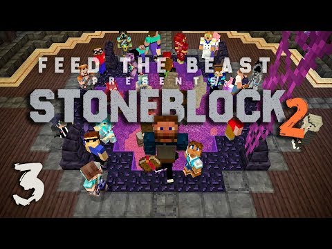 StoneBlock 2 Modpack Ep. 3 Supporter Server Opening Day