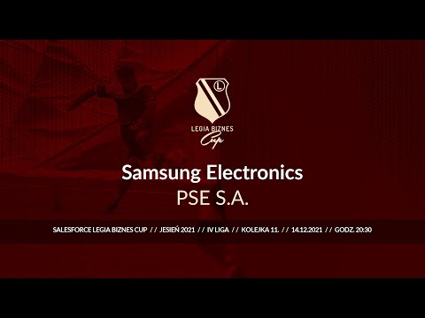 Skrót spotkania Samsung Electronics - PSE S.A. ( Legia Biznes Cup Jesień 2021 )