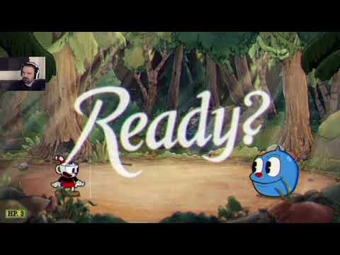 Cuphead playthrough pt3 - Veggies Will Kill You! And So Will Slimes