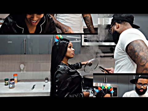 I THINK I LIKE HIM🤭 (cooking with chris sails bts) 