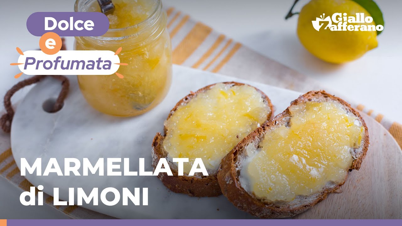 MARMELLATA di LIMONI: la RICETTA PERFETTA per un risultato DOLCE e AROMATICO🥰🥄🍋