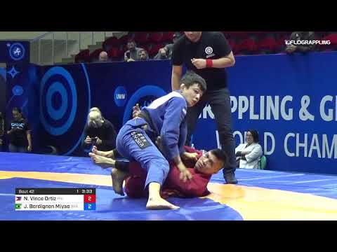 1/2 ♂GPGI - 62 kg: N. VINCE ORTIZ (PHI) v. J. BORDIGNON MI (BRA)