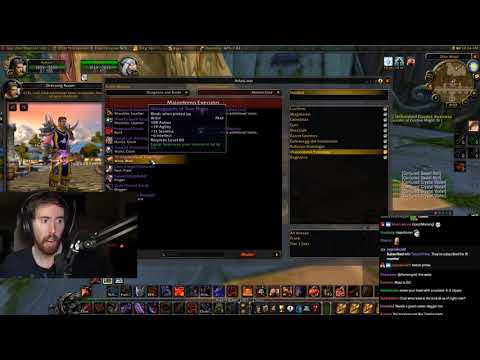 Asmongold Looks At The Gear He Needs From His Shameless Molten Core Run