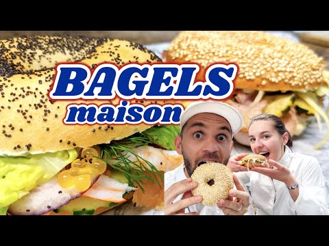 BAGELS : La recette des Bagels maison en 2h !!