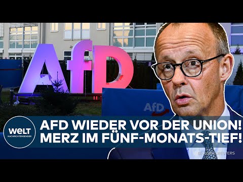 UMFRAGE-KNALL: AfD wieder vor der Union! – Machtverschiebung hält weiter an!