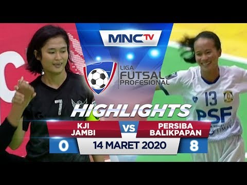 KJI JAMBI VS PERSIBA BALIKPAPAN (FT: 0-8) - Highlights Liga Futsal Profesional 2020