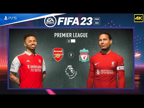 FIFA 23- LIVERPOOL VS ARSENAL - PREMIER LEAGUE (ENGLAND) MATCH - PL 2022-23 ! FIFA NEXT GEN !