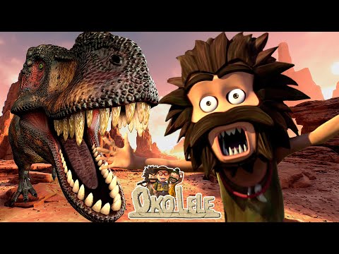 Oko Lele 🦕 Games with dinosaurs 🐒 Episodes collection