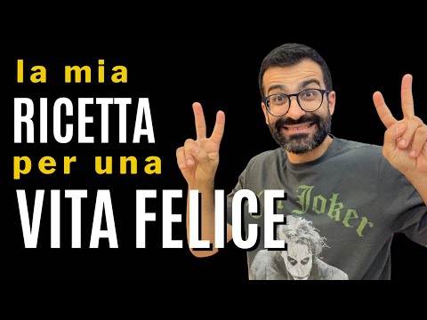 The perfect recipe for a happy life (or almost)