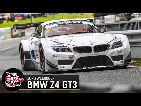 V8 sound BMW Z4 GT3 - Jörg Weidinger || Hill Climb Rechberg 2024 + ONBOARD
