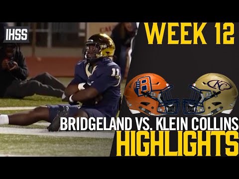 Klein Collins vs. Bridgeland Football Highlights: Thrilling 37-27 Win!