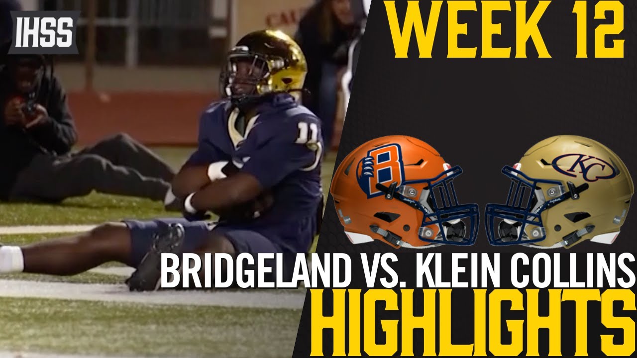 Klein Collins vs. Bridgeland Football Highlights: Thrilling 37-27 Win!