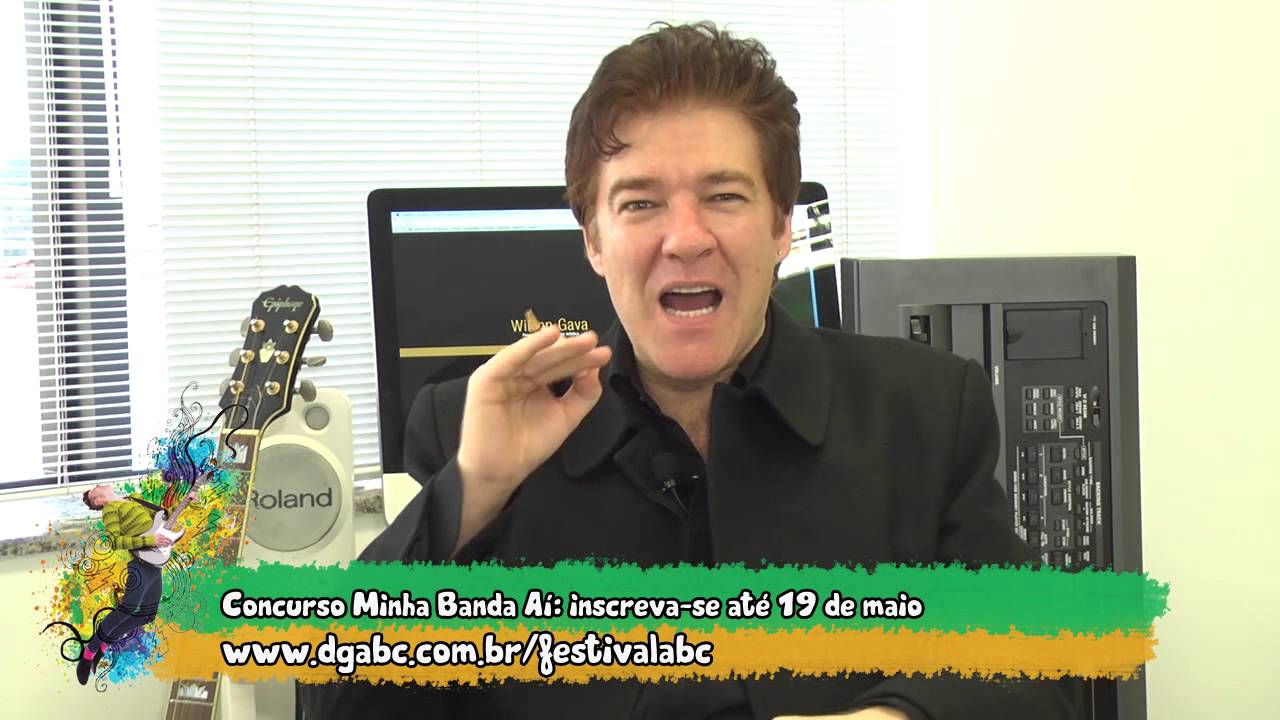 Wilson Gava convida você para participar do Concurso Minha Banda Aí