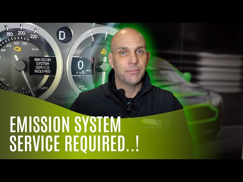 Astons and the infamous emissions service required error