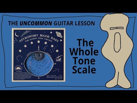 The Whole Tone Scale! Progressive Rock Guitar Play-Through – with Scrolling Notation and Tab