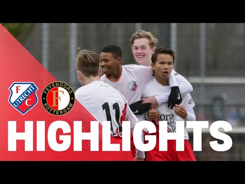 JEUGD | FC Utrecht O14 knokt zich terug tegen Feyenoord O14