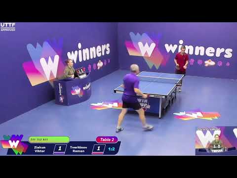 WINners CUP table 2  09.11 Ziakun Viktor - Tveritinov Roman  22:15