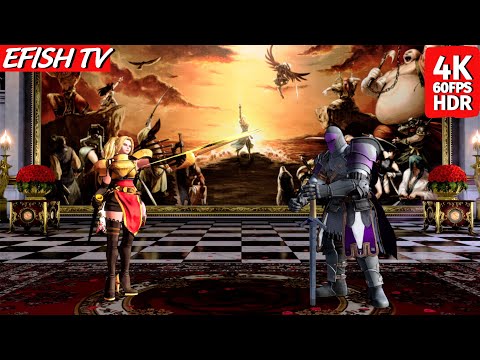 French is back! Charlotte vs Warden (Hardest AI) - Samurai Shodown | 4K 60FPS