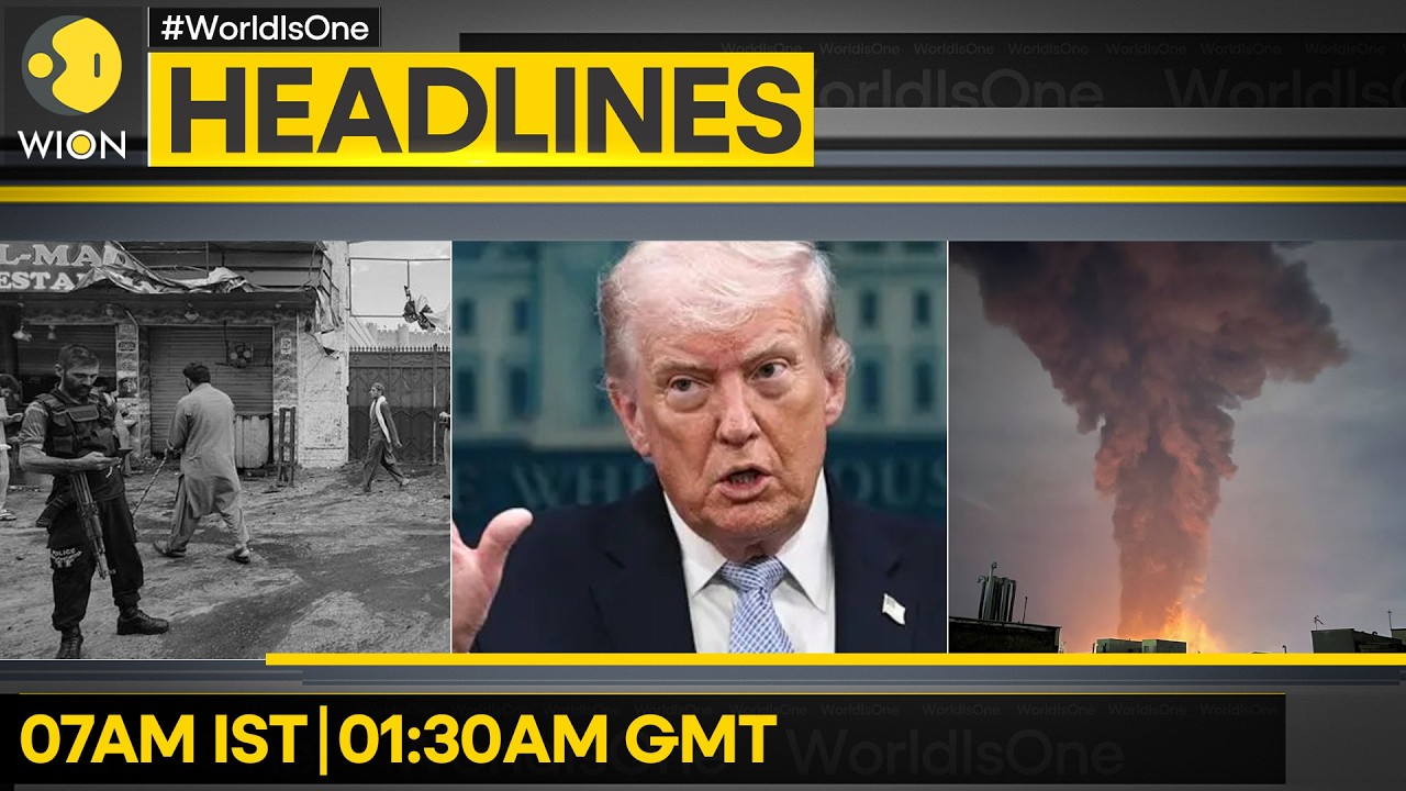 Trump Says Talks With Iran To Resume | 14 Killed As Russia, Ukraine Trade Strikes | WION Headlines