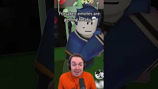Roblox Forsaken emotes are getting FREAKY #roblox #forsaken
