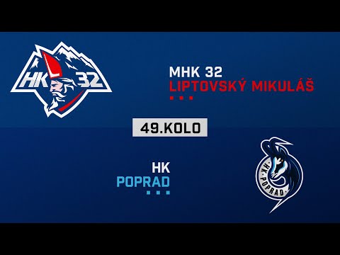 49.kolo MHK 32 Liptovský Mikuláš - HK Poprad HIGHLIGHTS