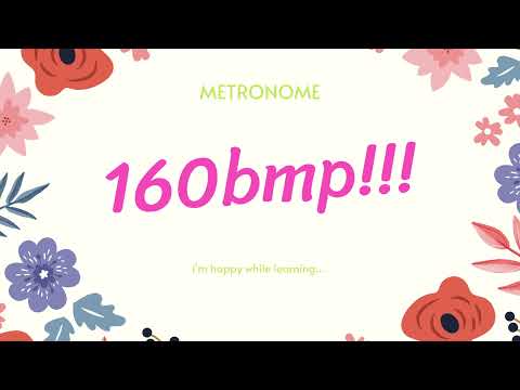 Metronome 160 bpm - by arahappy