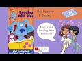 Blue S Clues Reading With Blue 2002 VHS Opening Closing