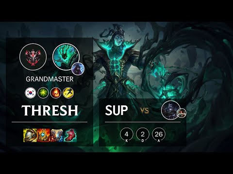 Thresh Support vs Shen - KR Grandmaster Patch 11.21