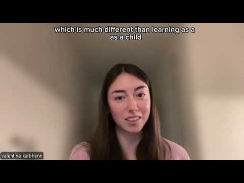 Valentina shares her German learning story