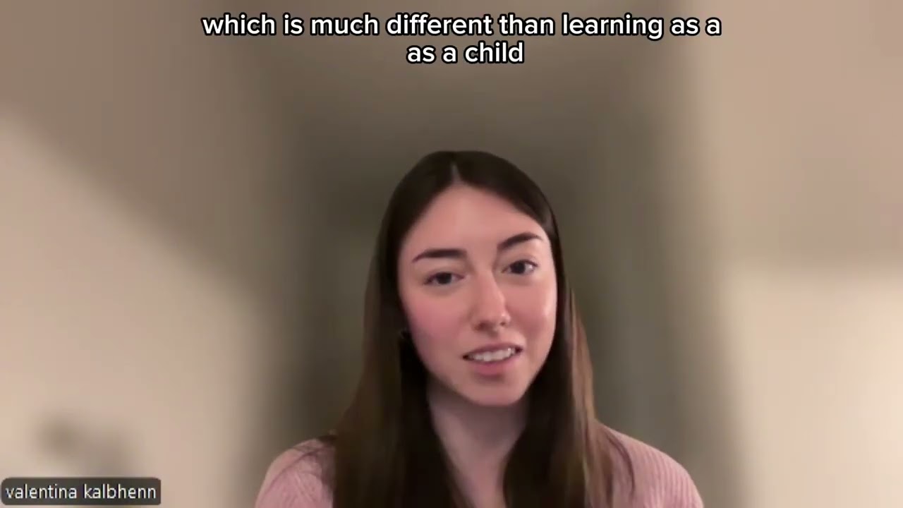 Valentina shares her German learning story