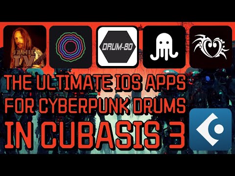 The Ultimate iOS Apps for Cyberpunk Drums - Knock, Drum80, Octachron and Cubasis 3