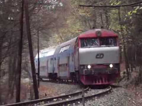 749.039 na čele os.9057, 9062 a 749.006 na čele os.9058, 9063 - sestřih - 27.10.2013