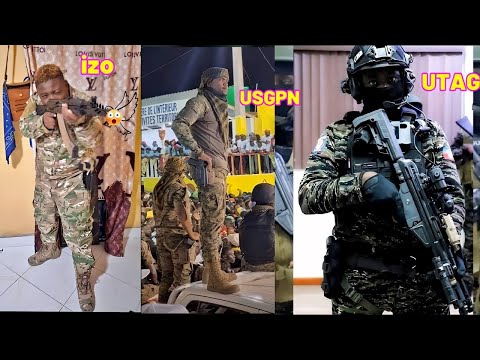 Gade Salmanaza. Ki inifòm ki sou izo la? USGPN, UTAG, Lamé? Diri a gen pwazon