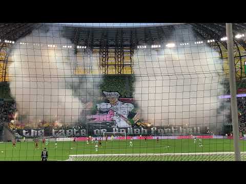 Lechia Gdańsk -Rapid Wien (1:2) 28.07.2022 (oprawa meczu)