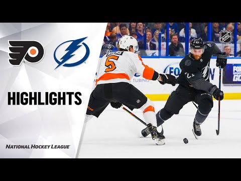 NHLハイライト｜フライヤーズ@ライトニング 02/15/20 (NHL Highlights | Flyers @ Lightning 02/15/20)