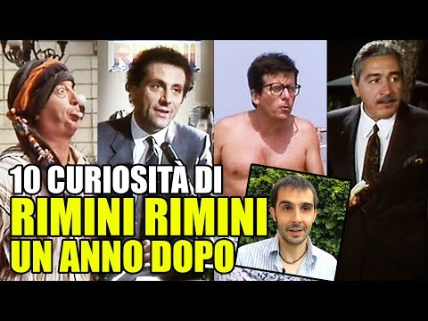 🌟 10 curiosità di 🎥 "Rimini Rimini - Un anno dopo" - ScuolaDiCult Estate