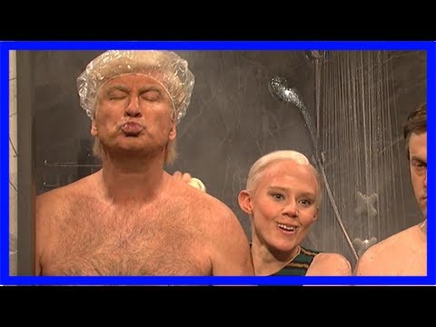 Snl's cold open puts trump and manafort in the shower