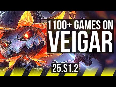 VEIGAR & Lulu vs EZREAL & Wukong (ADC) | 1100+ games | KR Master | 25.S1.2