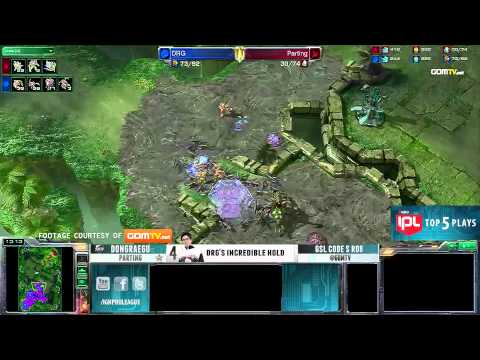 Top 5 Plays - Episode 15 feat iNcontroL, DongRaeGu, Dragon, HerO, Sheth - IPL StarCraft 2