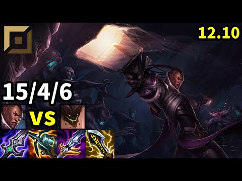 Lucian Top vs Malphite - EUW Master | Patch 12.10
