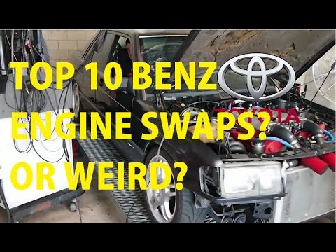 Top 10 Mercedes-Benz 190E WEIRD Engine Swaps?