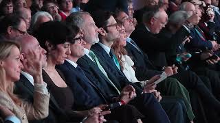 Su Majestad el Rey asiste al Foro “World In Progress” en Barcelona, foro internacional de reflexión y diálogo sobre los grandes desafíos g