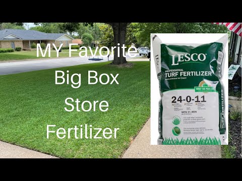 Lesco 24-0-11  after one season of use  it receives a thumbs up from me