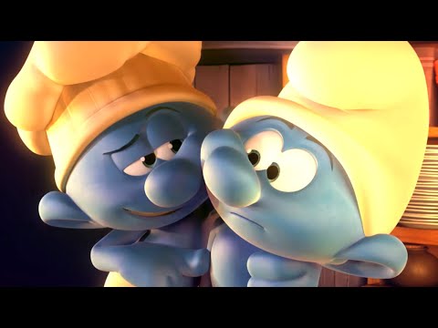 Uma reunião secreta na Vila Smurf! • Os Smurfs 3D • Desenhos animados para crianças