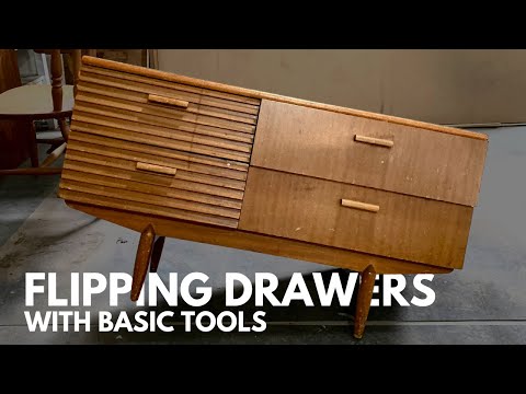 DIY Drawers Makeover - Basic Tools For a Profitable Furniture Flip