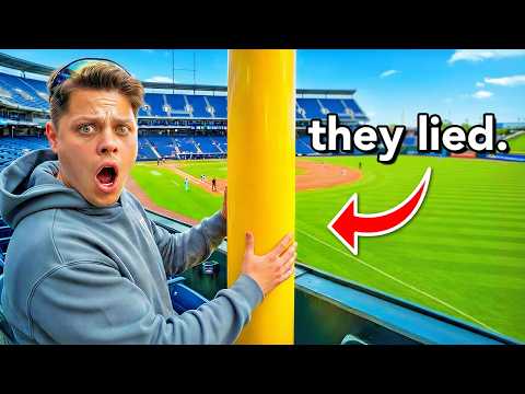 I Tested the WORST Reviews of an MLB Stadium