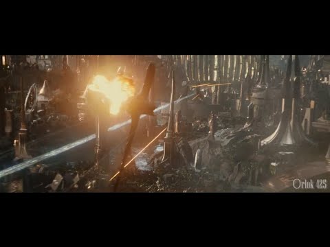 Thor The Dark World - Dark Evils Attack Asgard Scene