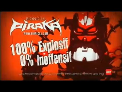 Pub TV FR Hakann (Piraka) - 2006 LEGO Bionicle Spot en Français, Française !