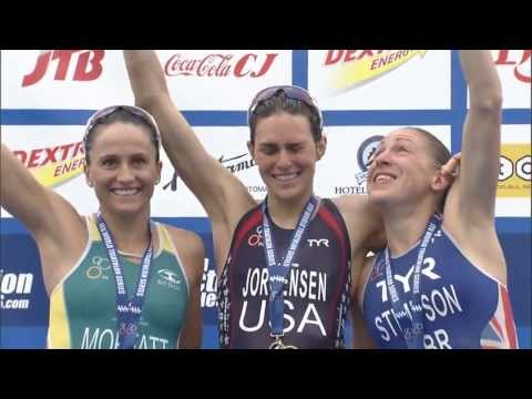 Gwen Jorgensen Highlights - 2013 ITU World Triathlon Yokohama